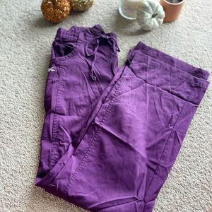 Plum nrG scrub pants